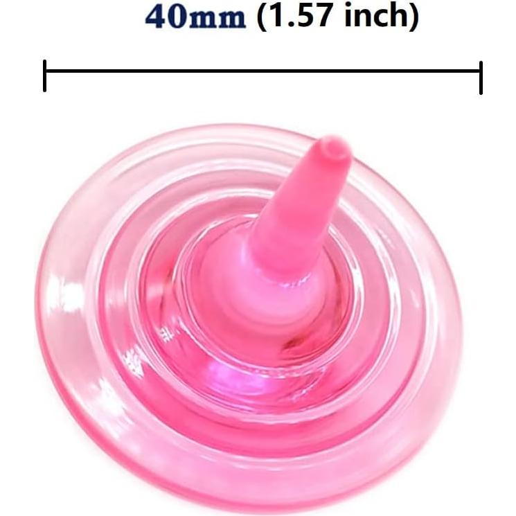 Trompos de Acrílico para Niños SPRMUD - 12 PCS Coloridos