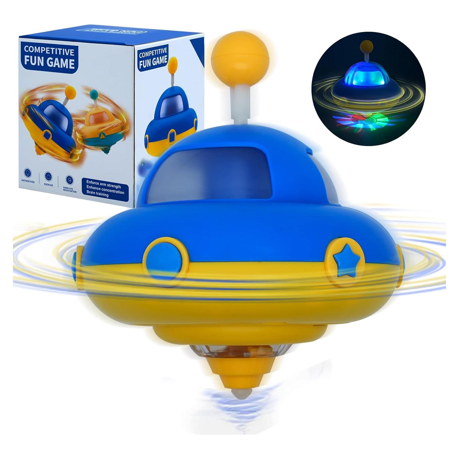 Trompo Iluminado DPTOYZ 13.7x15 cm Juguete Educativo