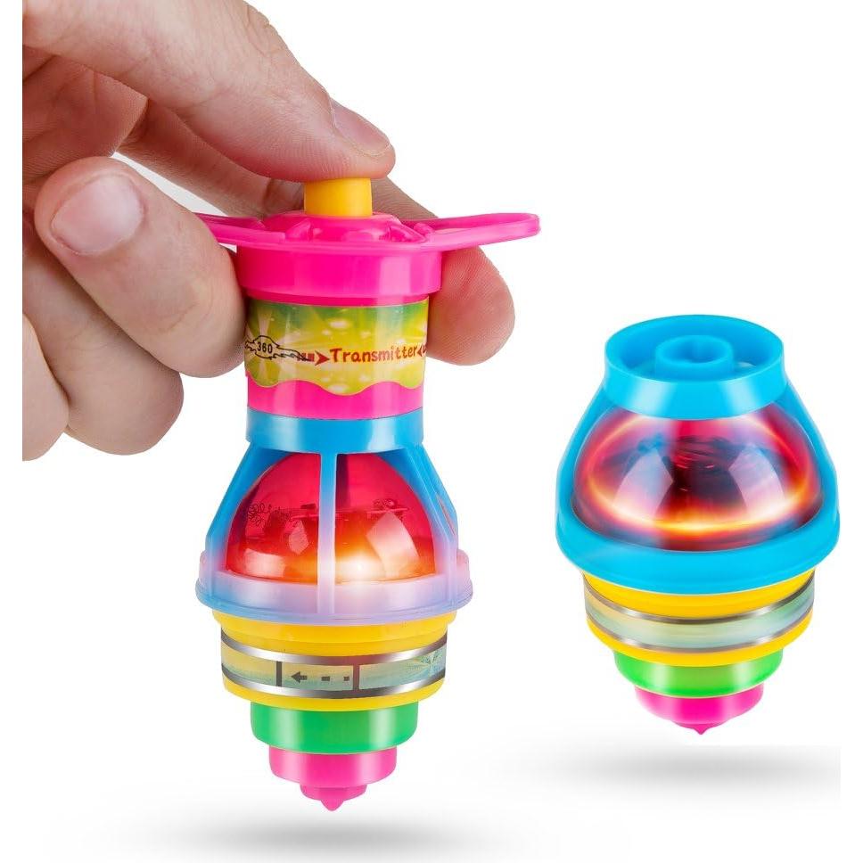 Trompos Voladores Iluminados PROLOSO - Paquete de 15 Unidades