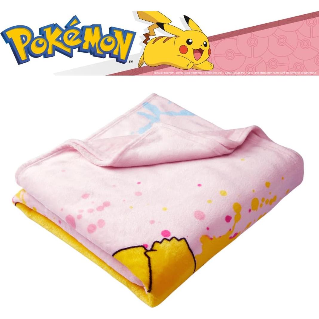 Manta Pokémon Franco Pika Pals 157x229 cm Suave Niños