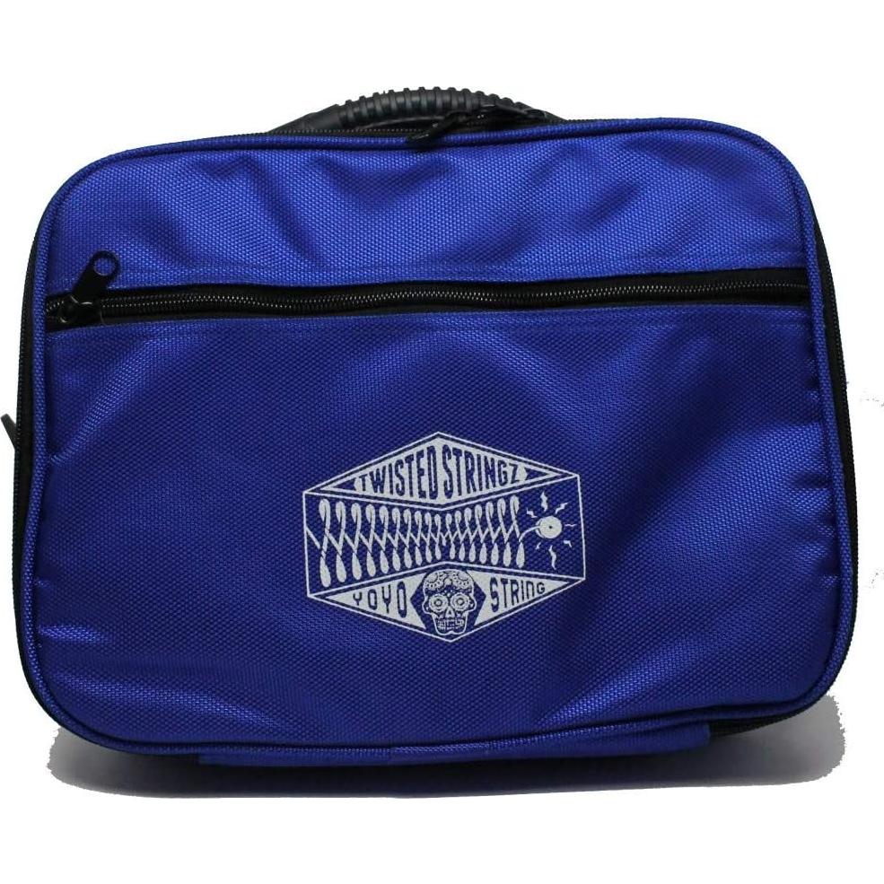 Bolsa para Yo-Yo Twisted Stringz Azul - Capacidad 12 Yo-Yos