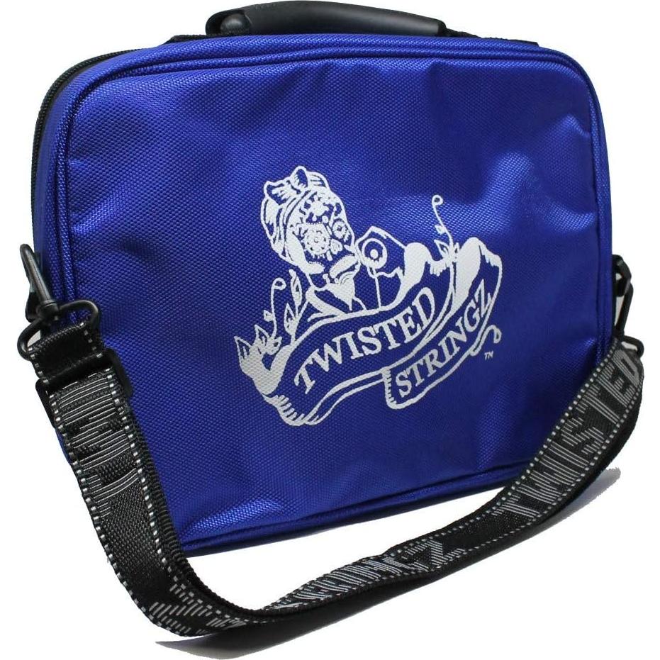 Bolsa para Yo-Yo Twisted Stringz Azul - Capacidad 12 Yo-Yos