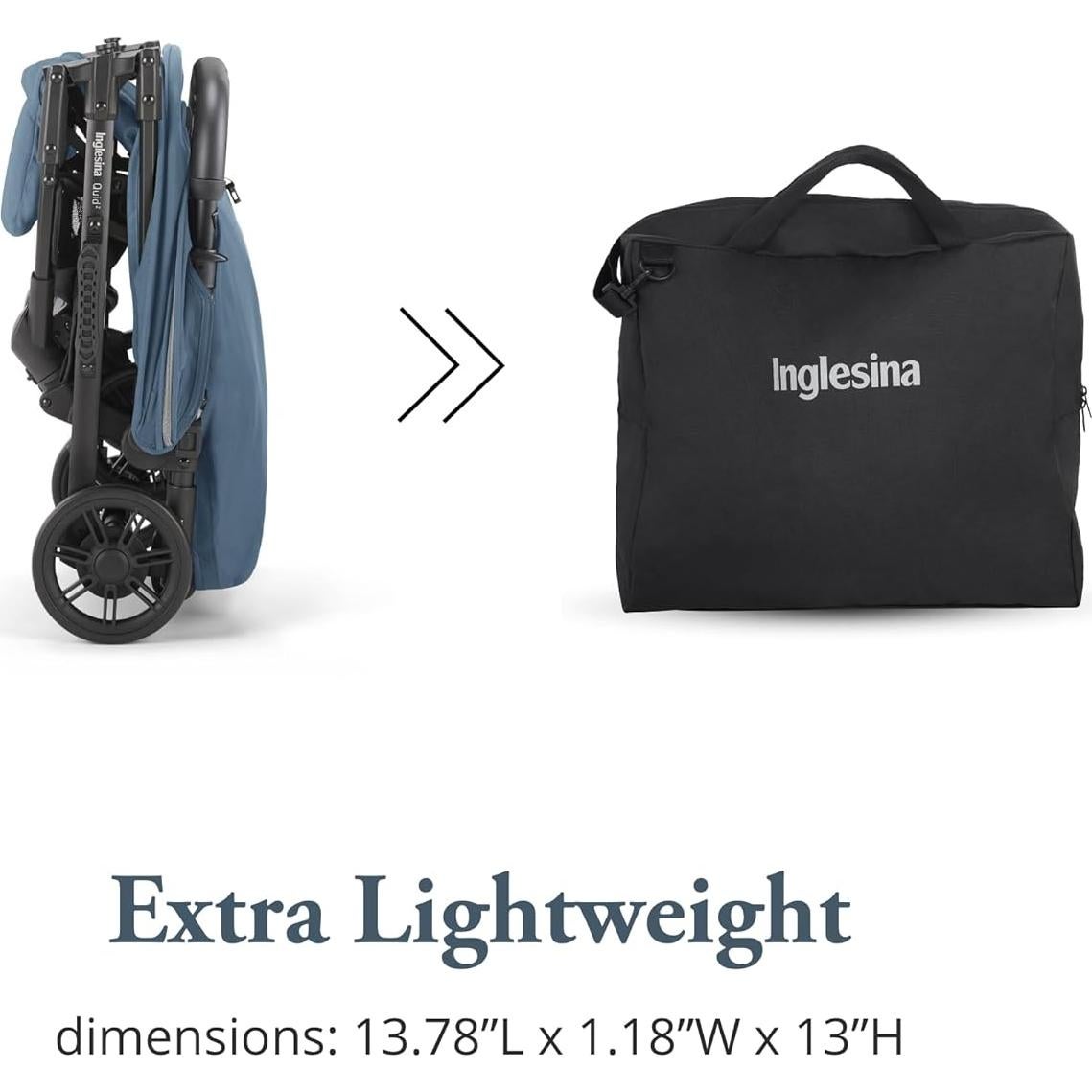 Bolsa de Transporte para Cochecito Inglesina Quid - Duradera y Compacta