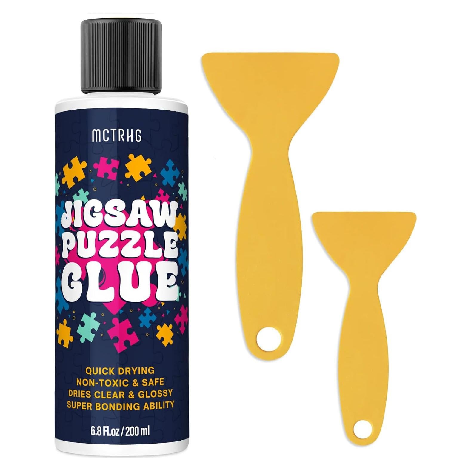 Pegamento Transparente para Rompecabezas MCTRHG 200ML - Secado Rápido