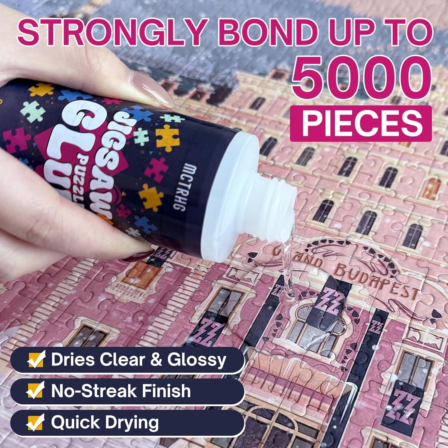 Pegamento Transparente para Rompecabezas MCTRHG 200ML - Secado Rápido