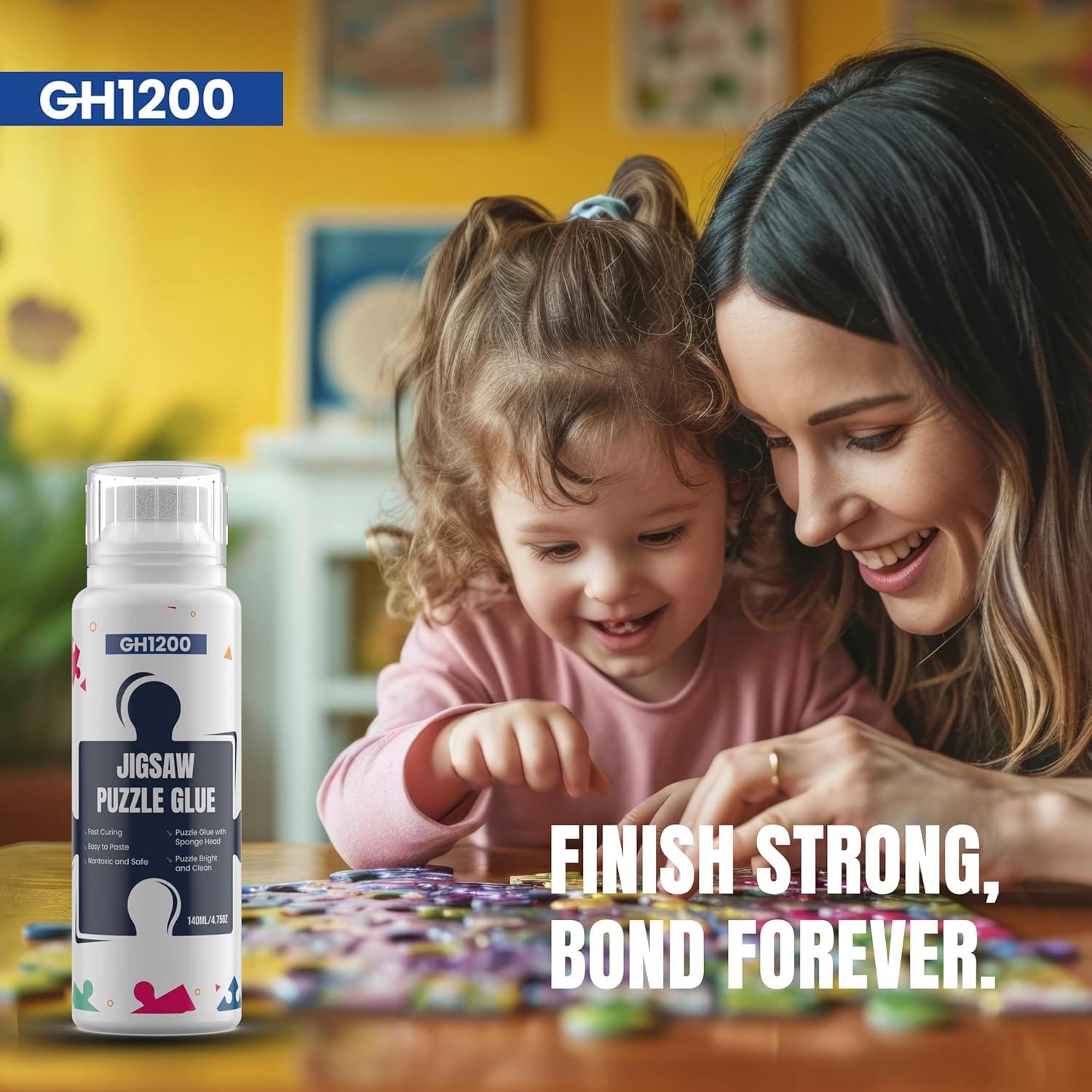 Pegamento para Rompecabezas GH1200 - 280ml (2x140ml) Secado Rápido