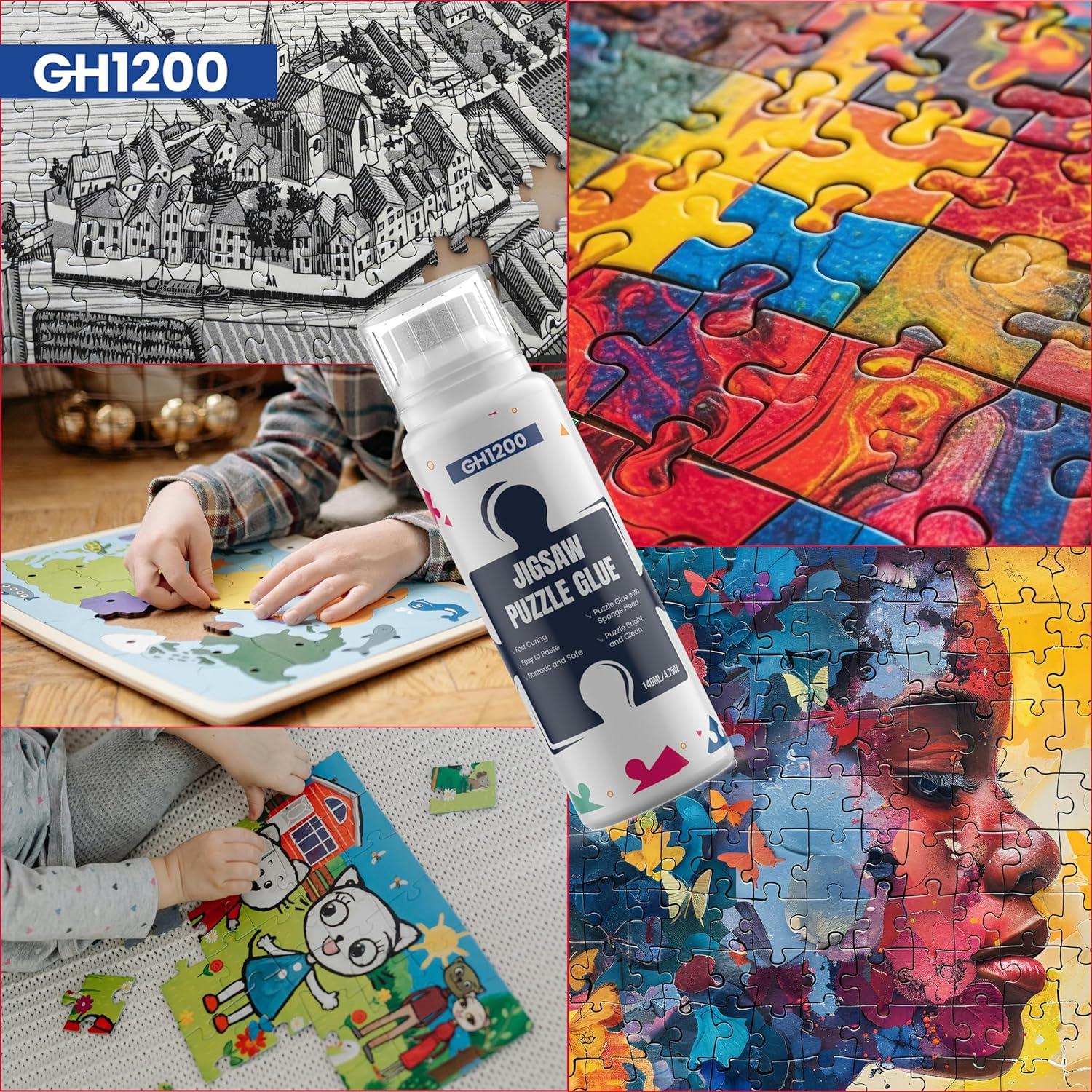 Pegamento para Rompecabezas GH1200 - 280ml (2x140ml) Secado Rápido