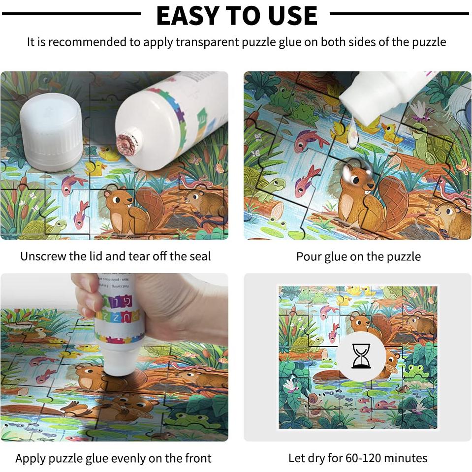 Pegamento para Rompecabezas GRLELOU 330g Secado Rápido