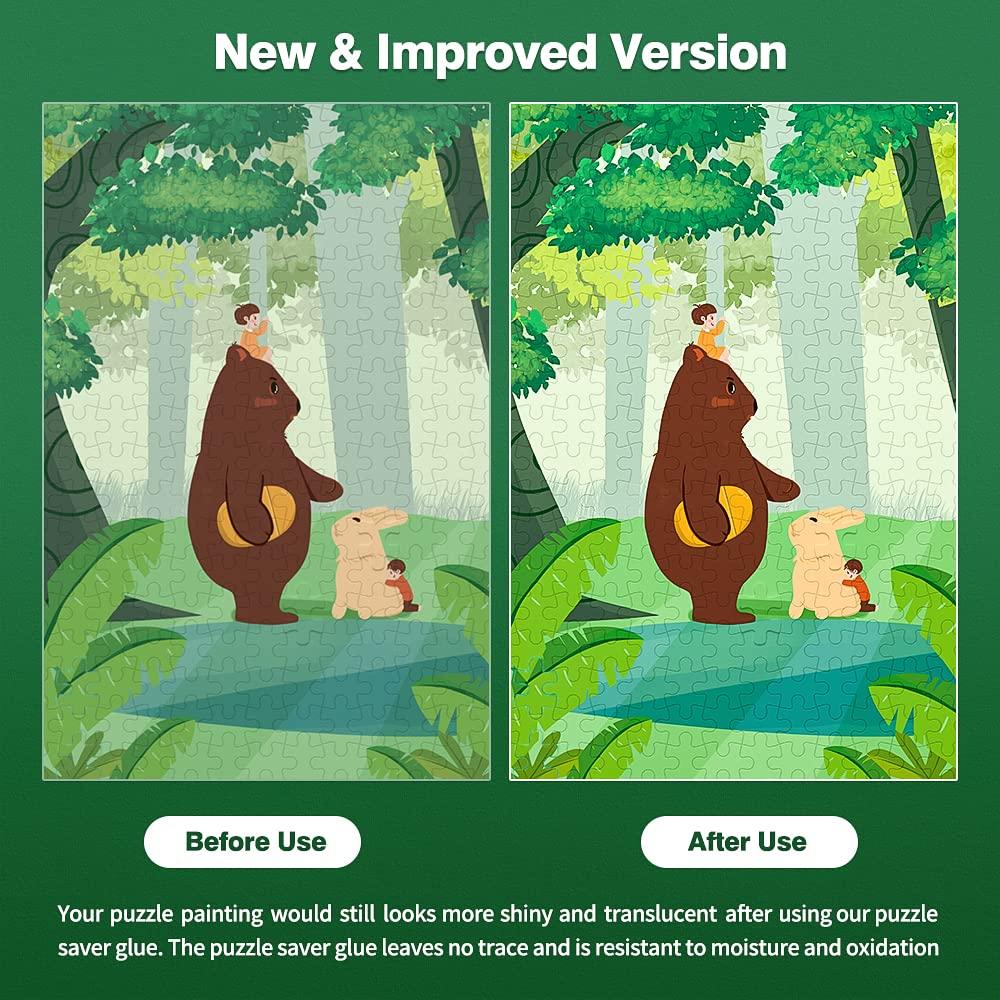 Pegamento para Rompecabezas GRLELOU 330g Secado Rápido