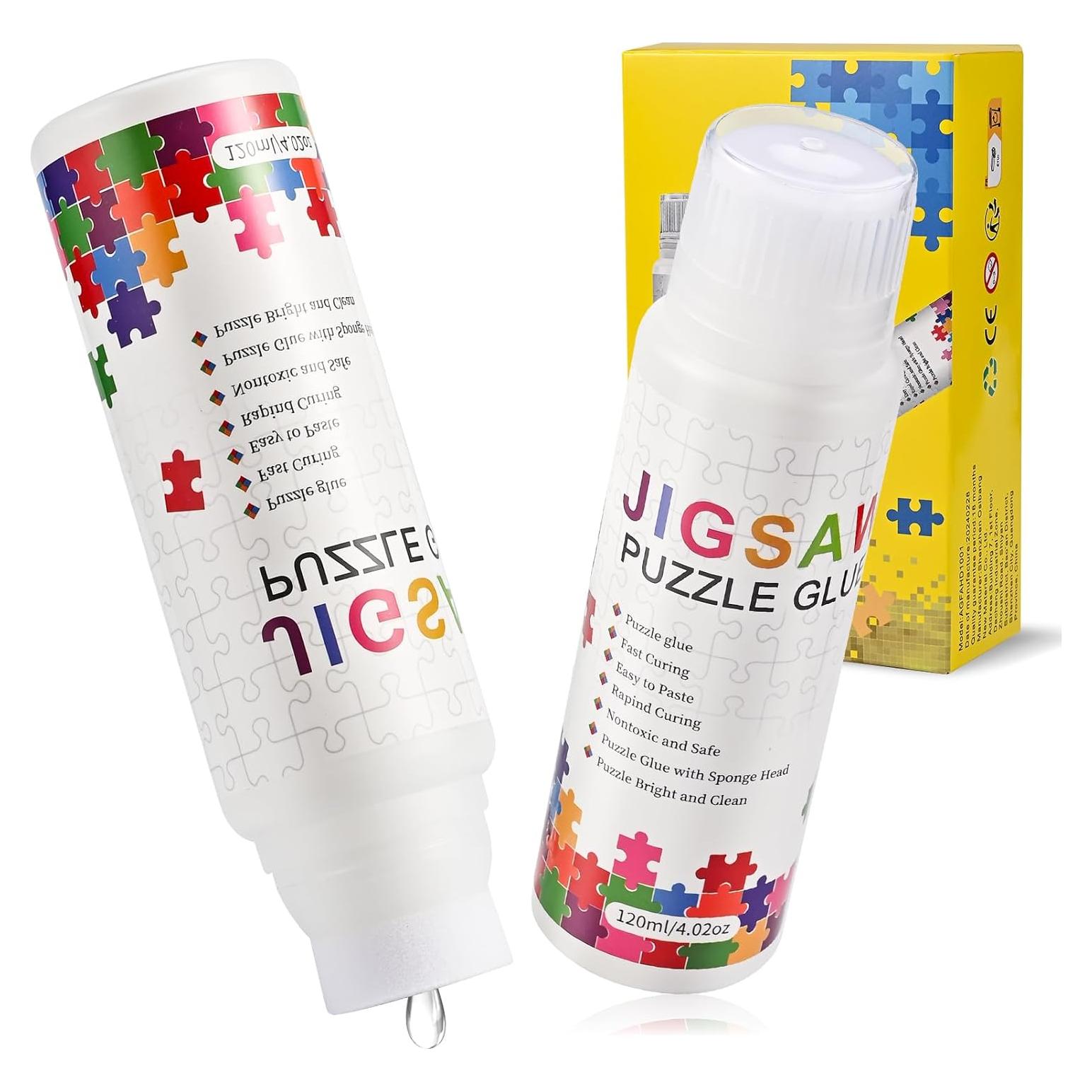 Kit de 2 Pegamentos para Rompecabezas Faburo 240ml Transparente