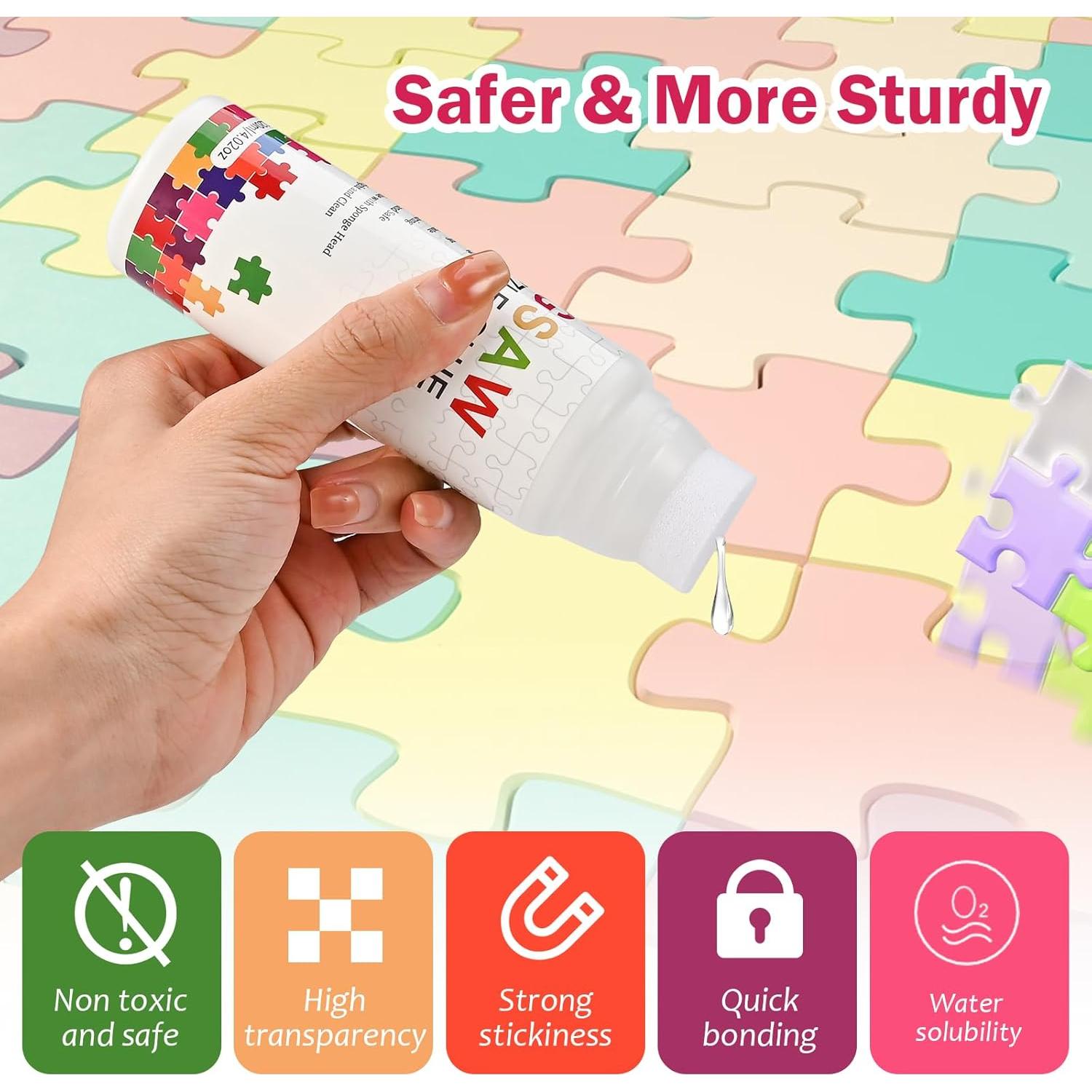 Kit de 2 Pegamentos para Rompecabezas Faburo 240ml Transparente