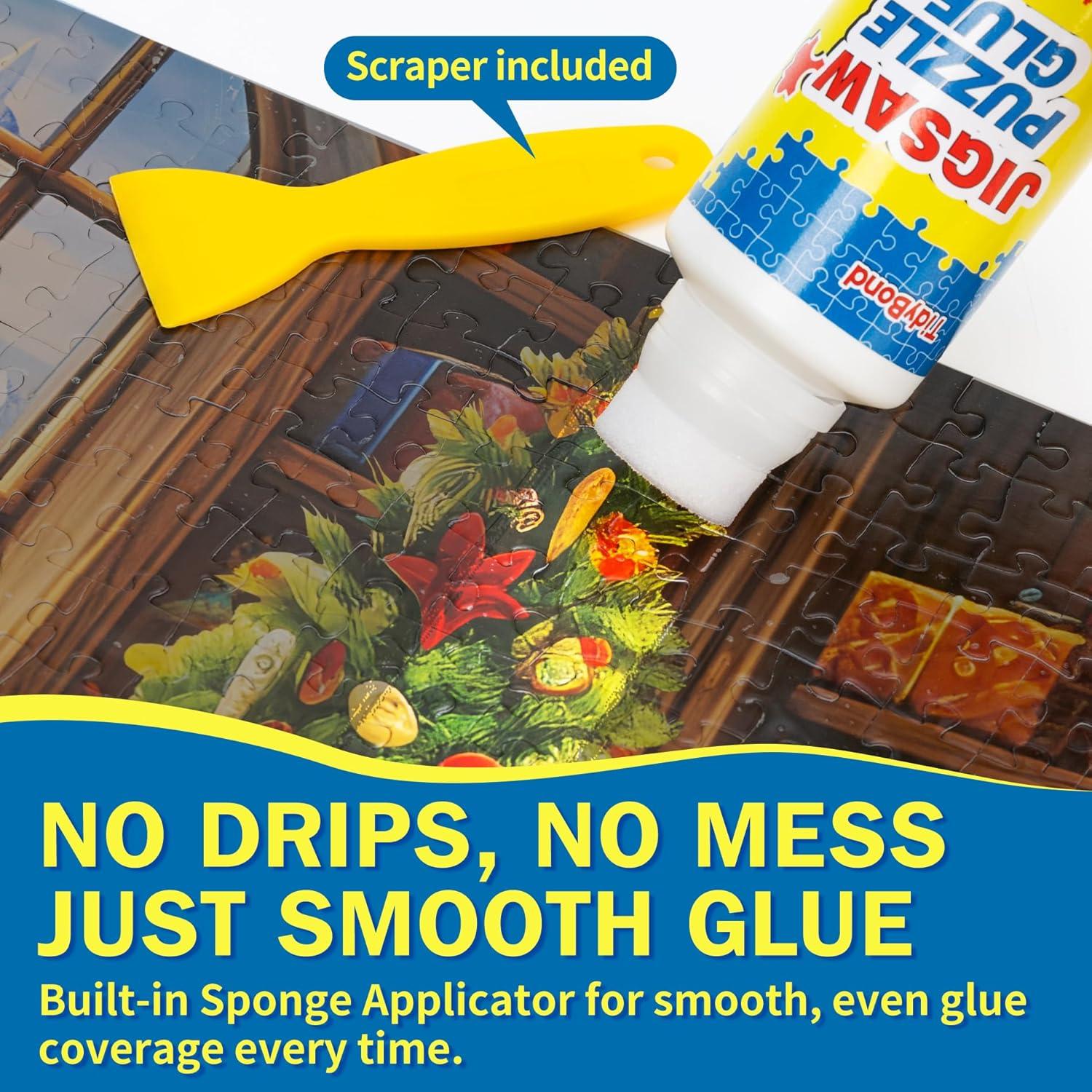 Pegamento para Rompecabezas TidyBond 200ml - Secado Rápido y No Tóxico