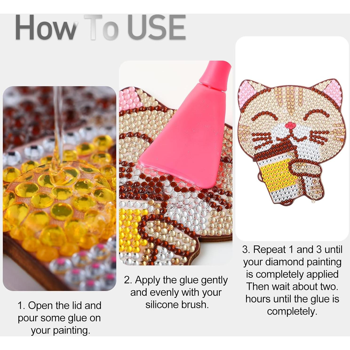 Sellador de Pintura de Diamante Topwey - 3 x 125 ml, No Tóxico