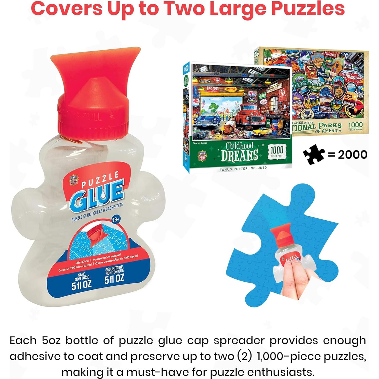 Pegamento para Rompecabezas MasterPieces 158g - Secado Rápido