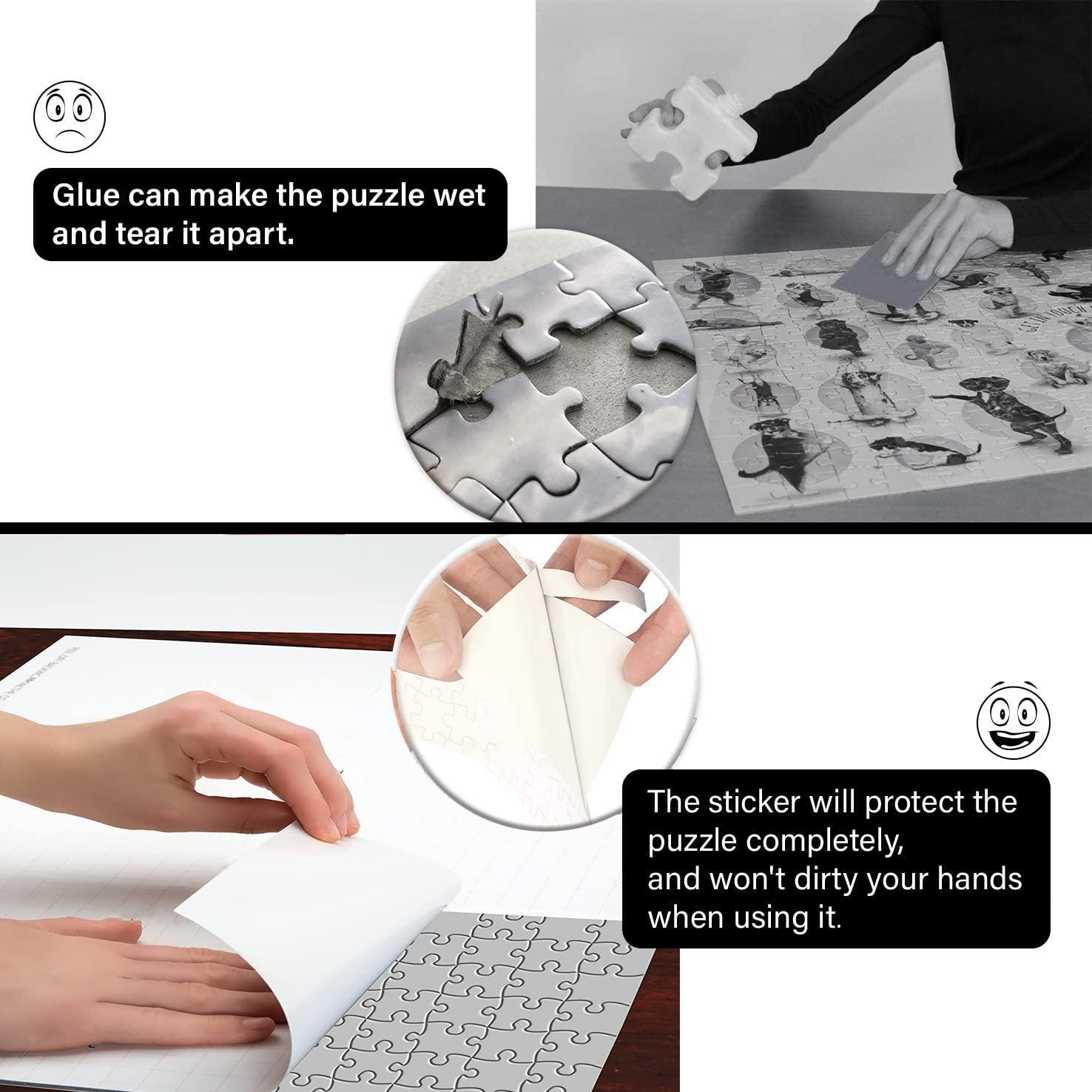 Hojas Adhesivas para Rompecabezas x54 - Preservar 9x1000 Piezas