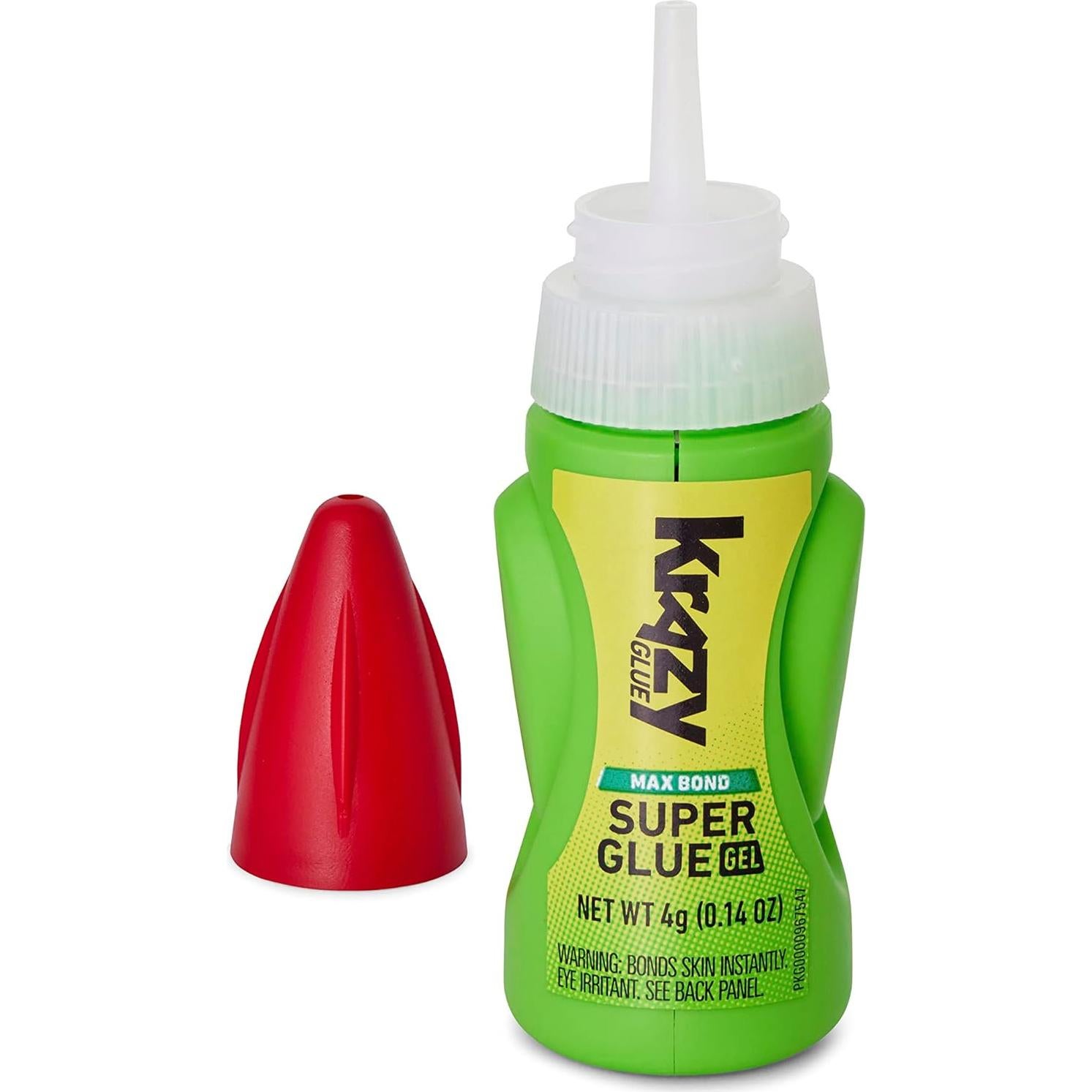 Krazy Glue Max Bond Gel 4 g - Super Pegamento Transparente
