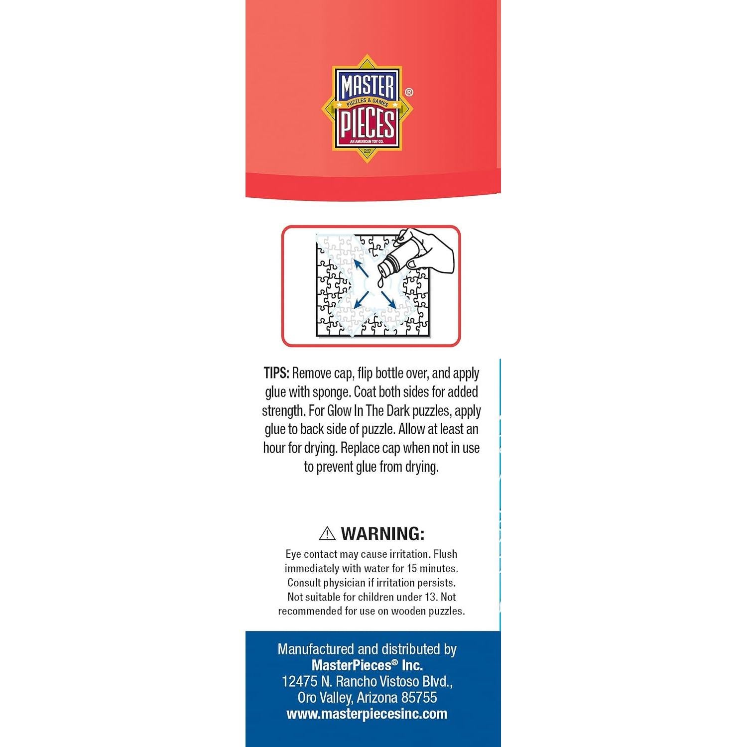 Pegamento para Rompecabezas MasterPieces 150ml con Aplicador Esponja