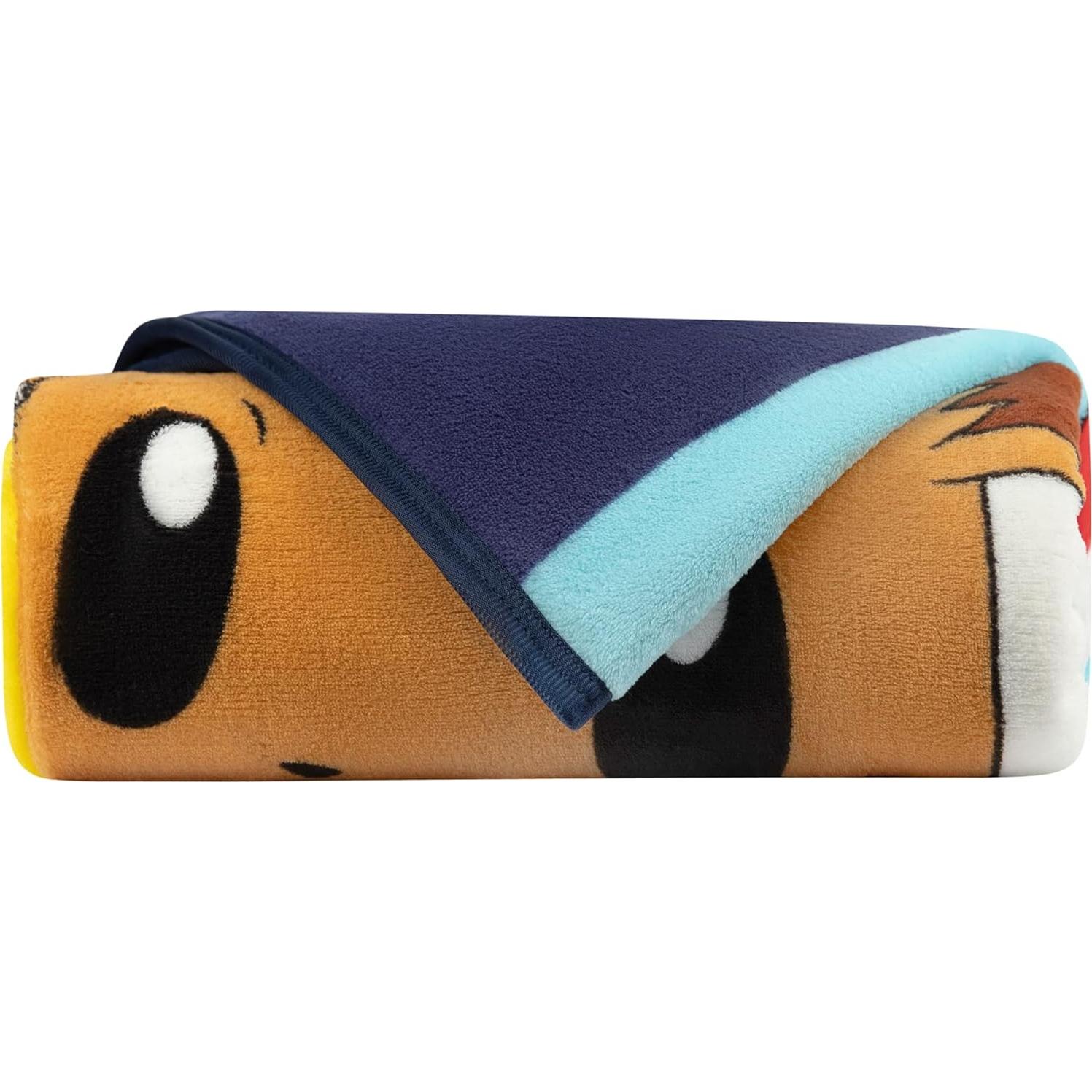 Manta de Felpa Franco Kids 157x229 cm Pokémon Multicolor