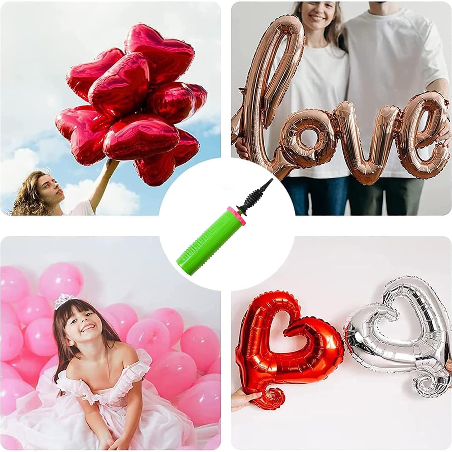 Bomba de Globo Manual Ouyili Doble Acción Verde 108g