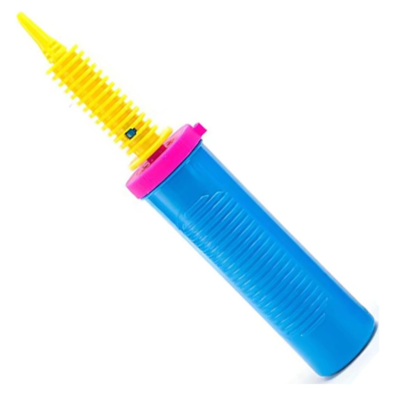 Bomba de globo de mano Luszmoax - Inflador doble acción 31x5.6cm