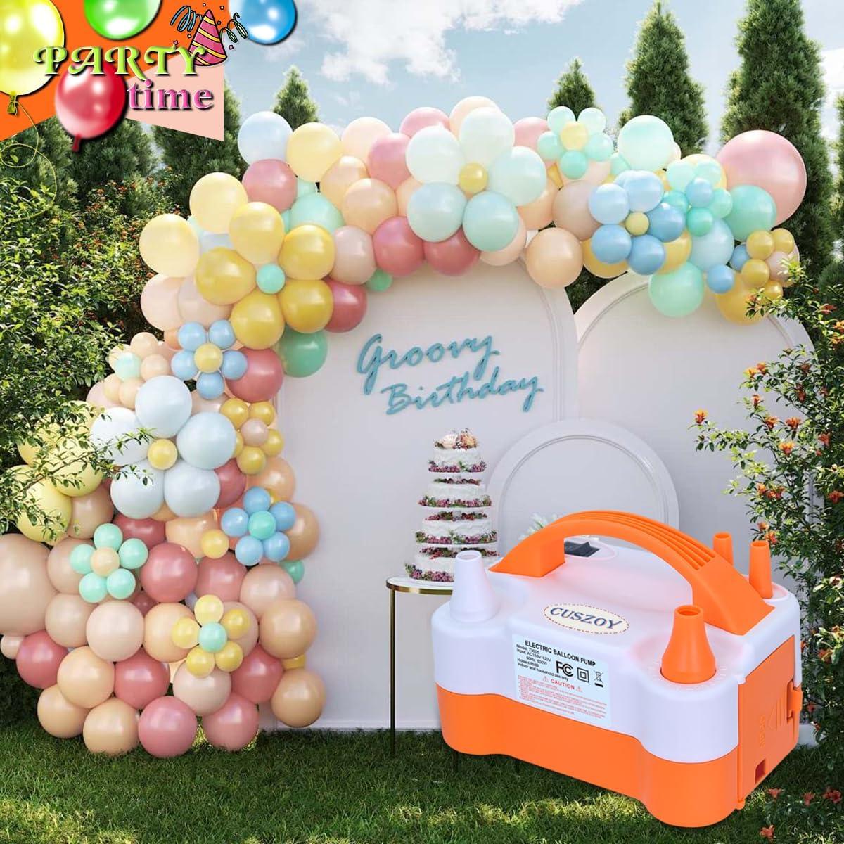 Bomba de Globo Eléctrica CUSZOY 600W con 2 Modos y Accesorios