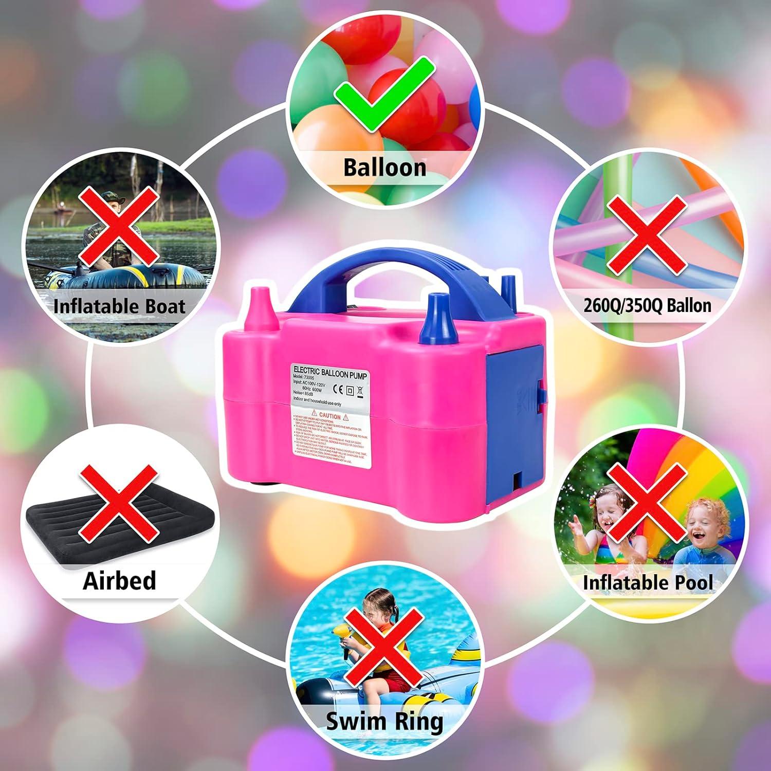 Bomba de globo eléctrica Motorenbau 600W portátil 300 L/min