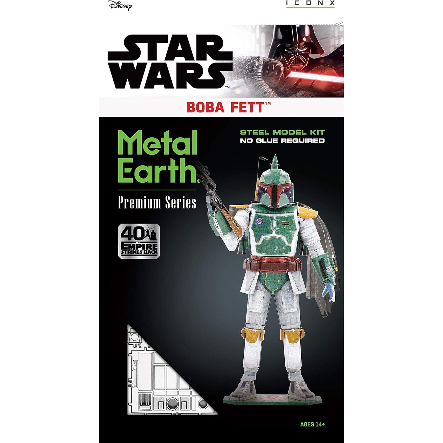 Kit de Modelo 3D Boba Fett Metal Earth - 165 Piezas