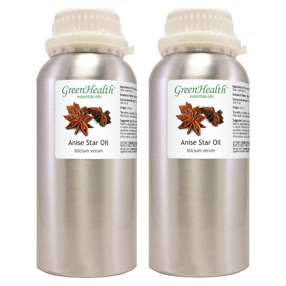 Aceite Esencial Puro Anís Estrellado 946 ml GreenHealth