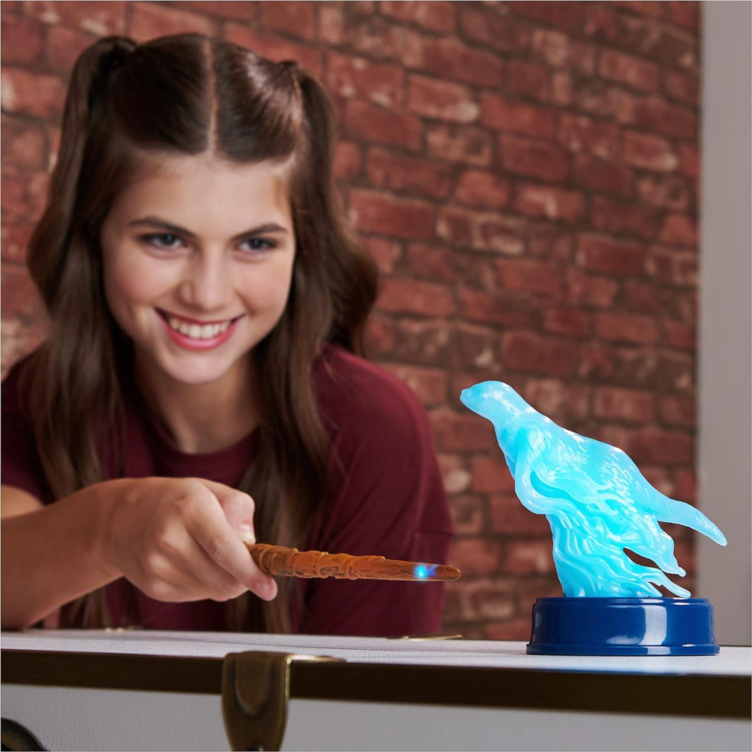 Varita de Hechizo Patronus Hermione Granger 33 cm con Figura