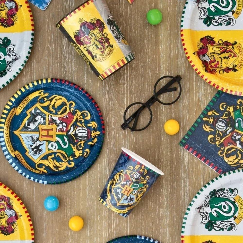 Gafas Negras Harry Potter - Paquete de 4 - Cosplay Mágico