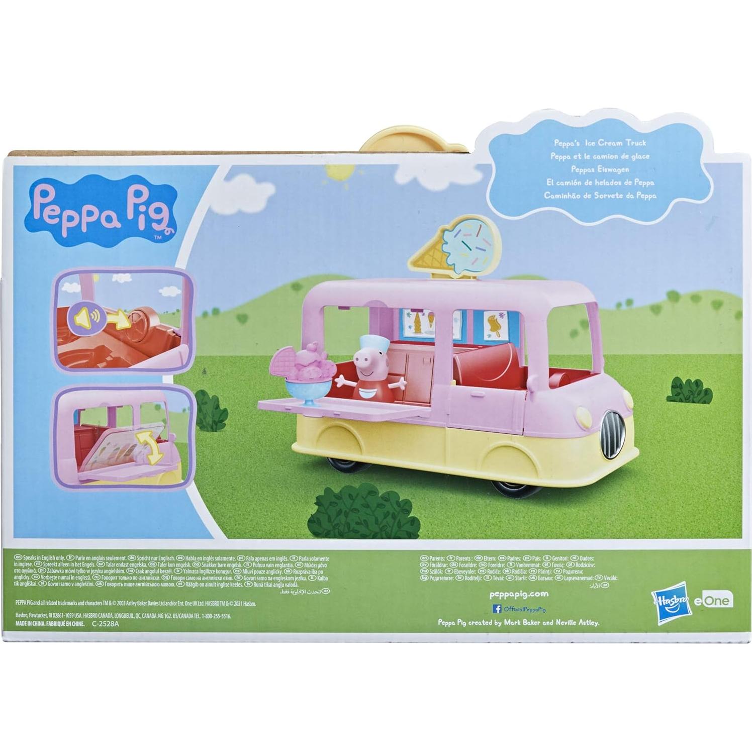 Camión de Helados Peppa Pig F21865E01 con Sonidos