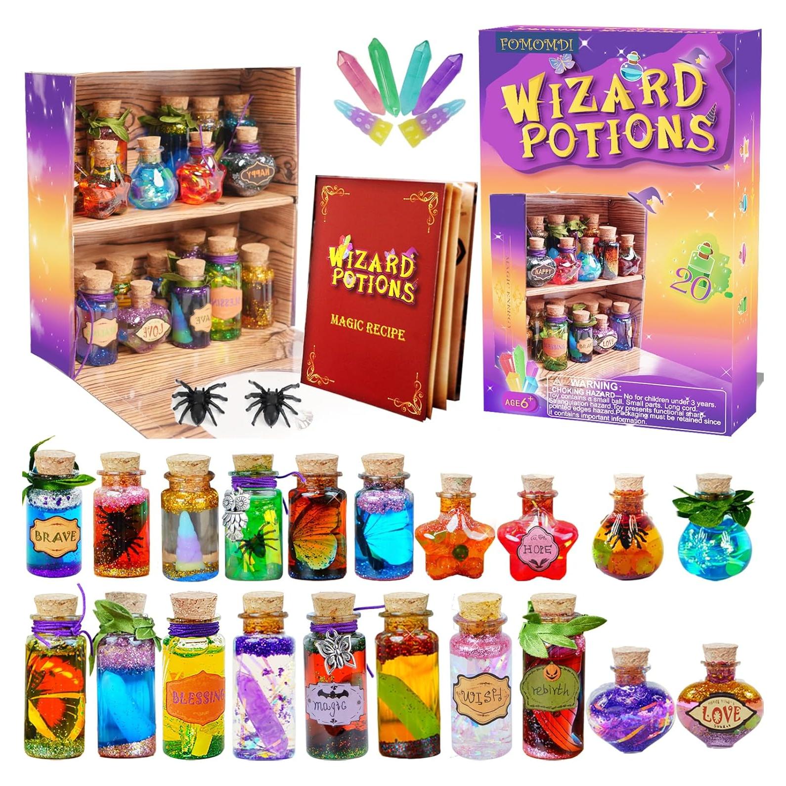Kit de Pociones Mágicas FOMOMDI 20 Botellas DIY Creativas