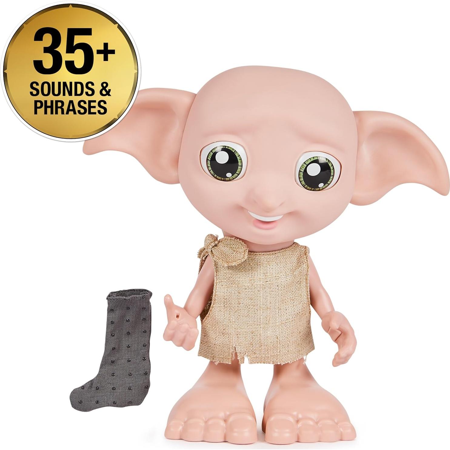 Muñeco Interactivo Dobby Harry Potter 21.6 cm con Sonidos