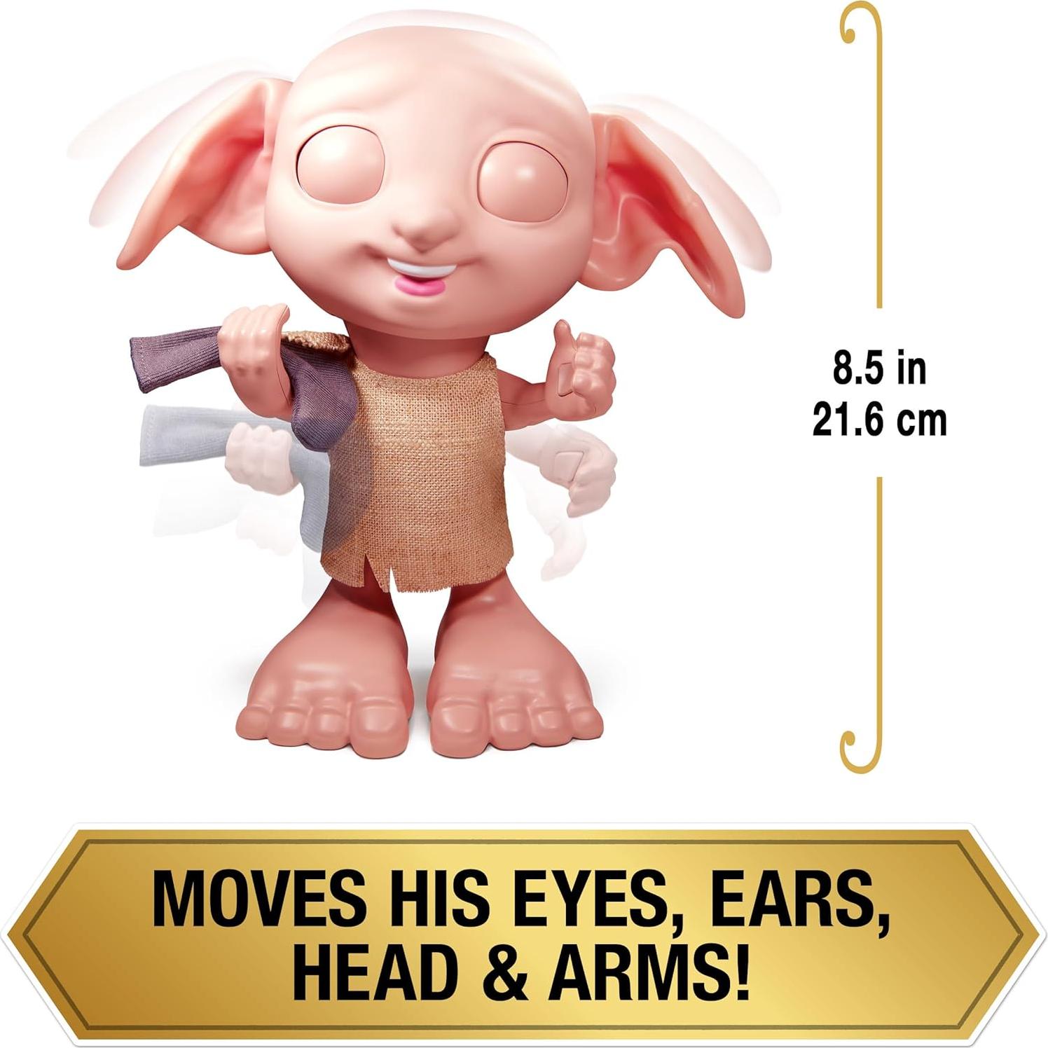 Muñeco Interactivo Dobby Harry Potter 21.6 cm con Sonidos