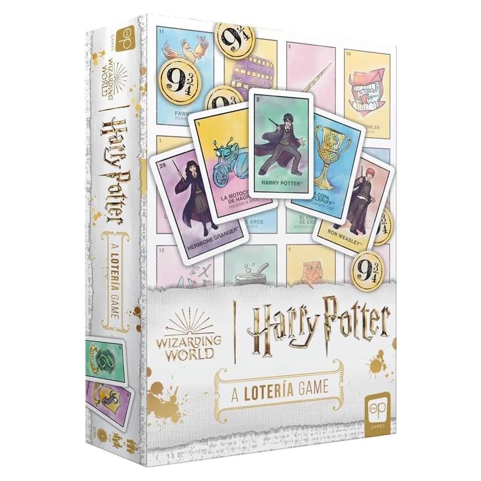 Juego de Lotería Harry Potter Bilingüe - Bingo Mágico