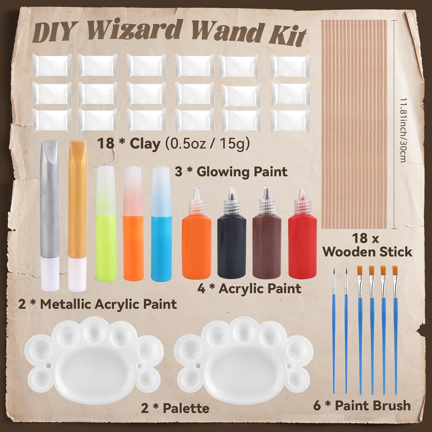 Kit de Varitas Mágicas DIY ColoPlay 53 Piezas para Niños