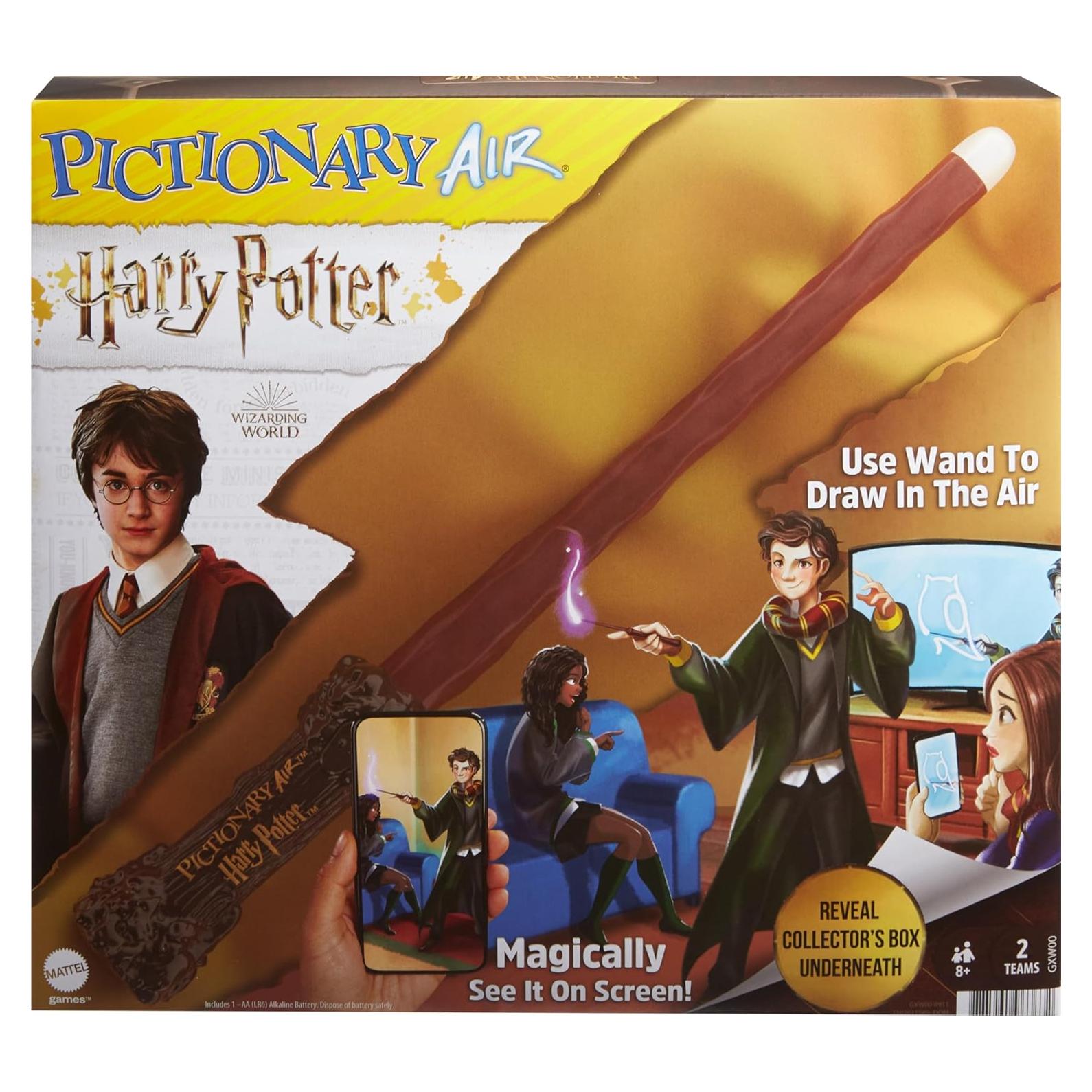 Juego Pictionary Air Harry Potter Mattel para Niños y Adultos