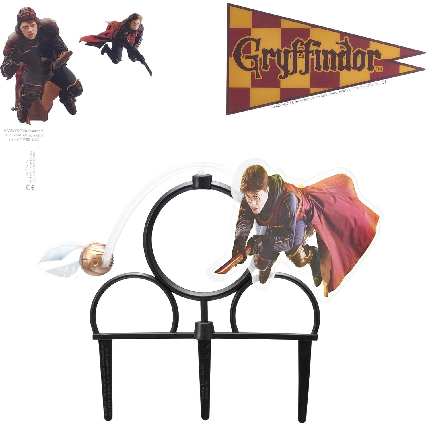 DecoSet Harry Potter Quidditch Chase - Decoración Pastel 3 Piezas