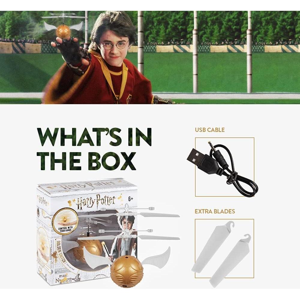Bola Heli UFO IR Snitch Dorada Harry Potter - Juguetes Tecnológicos