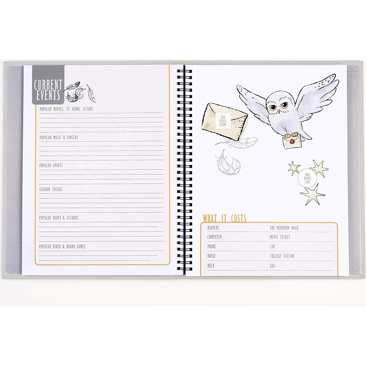 Álbum de Recuerdos de Bebé Harry Potter CON*QUEST 66 Páginas