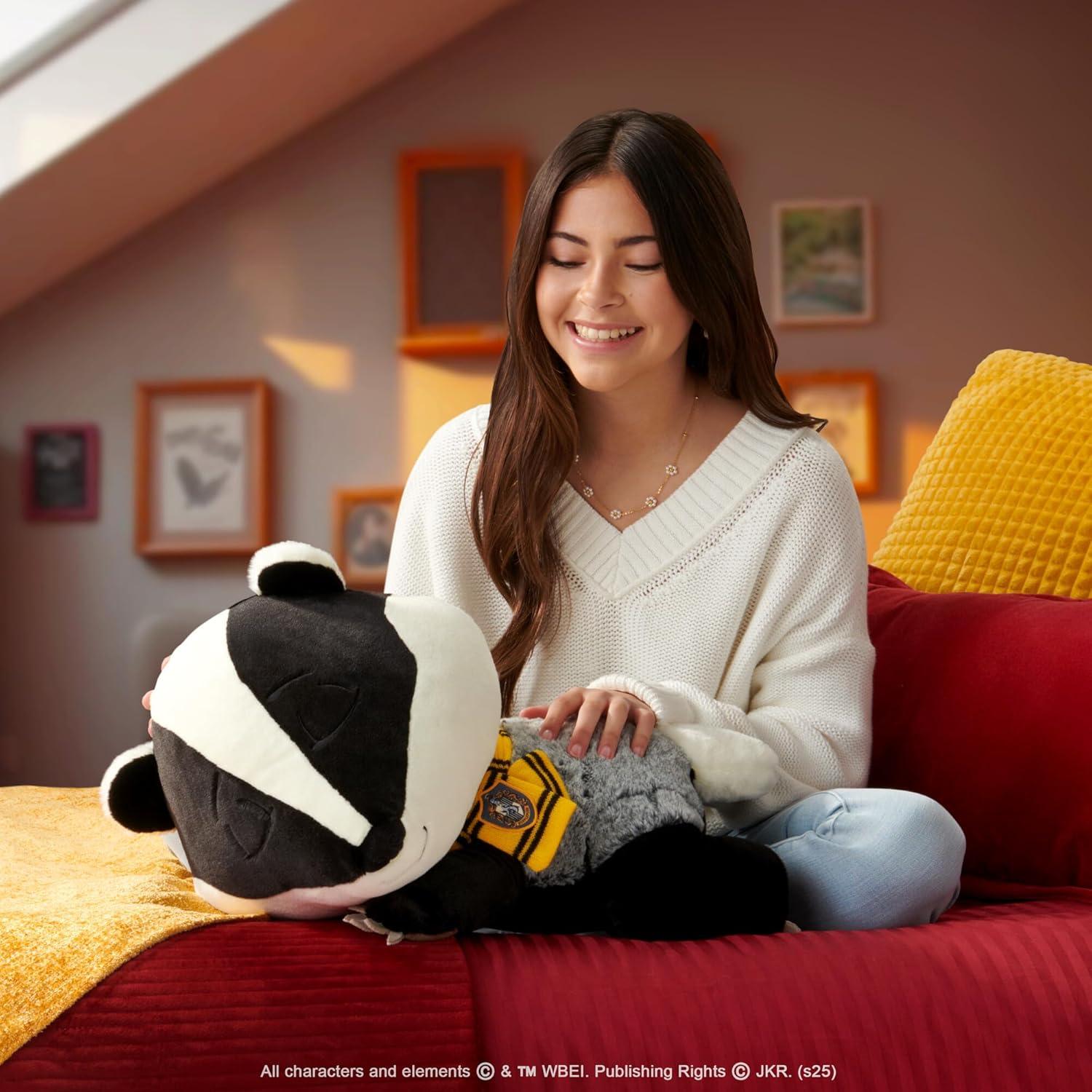 Peluche Durmiendo Tejón de Hufflepuff Jazwares 45.72 cm