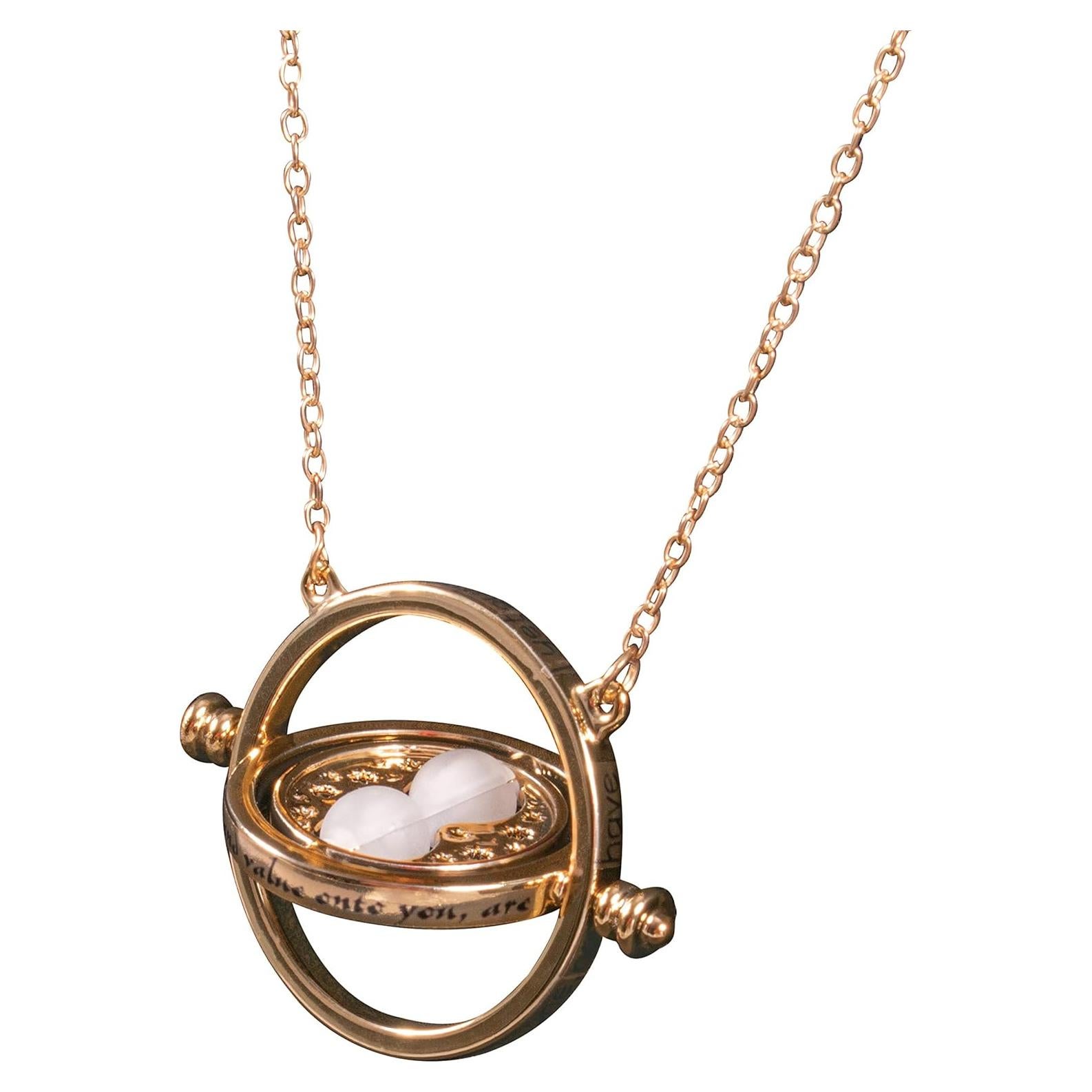 Collar Giratiempo Harry Potter Hermione con cadena 30.48 cm