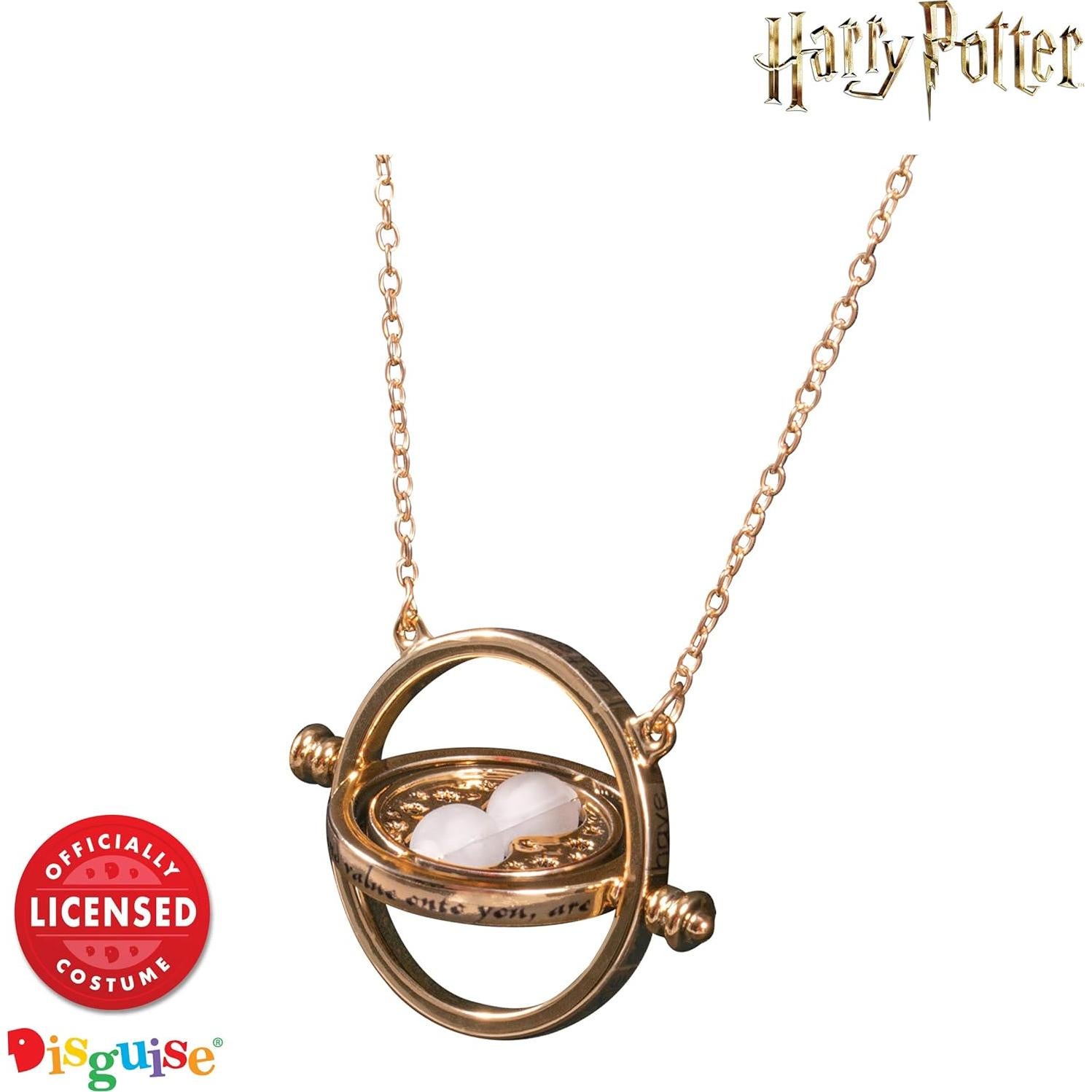 Collar Giratiempo Harry Potter Hermione con cadena 30.48 cm