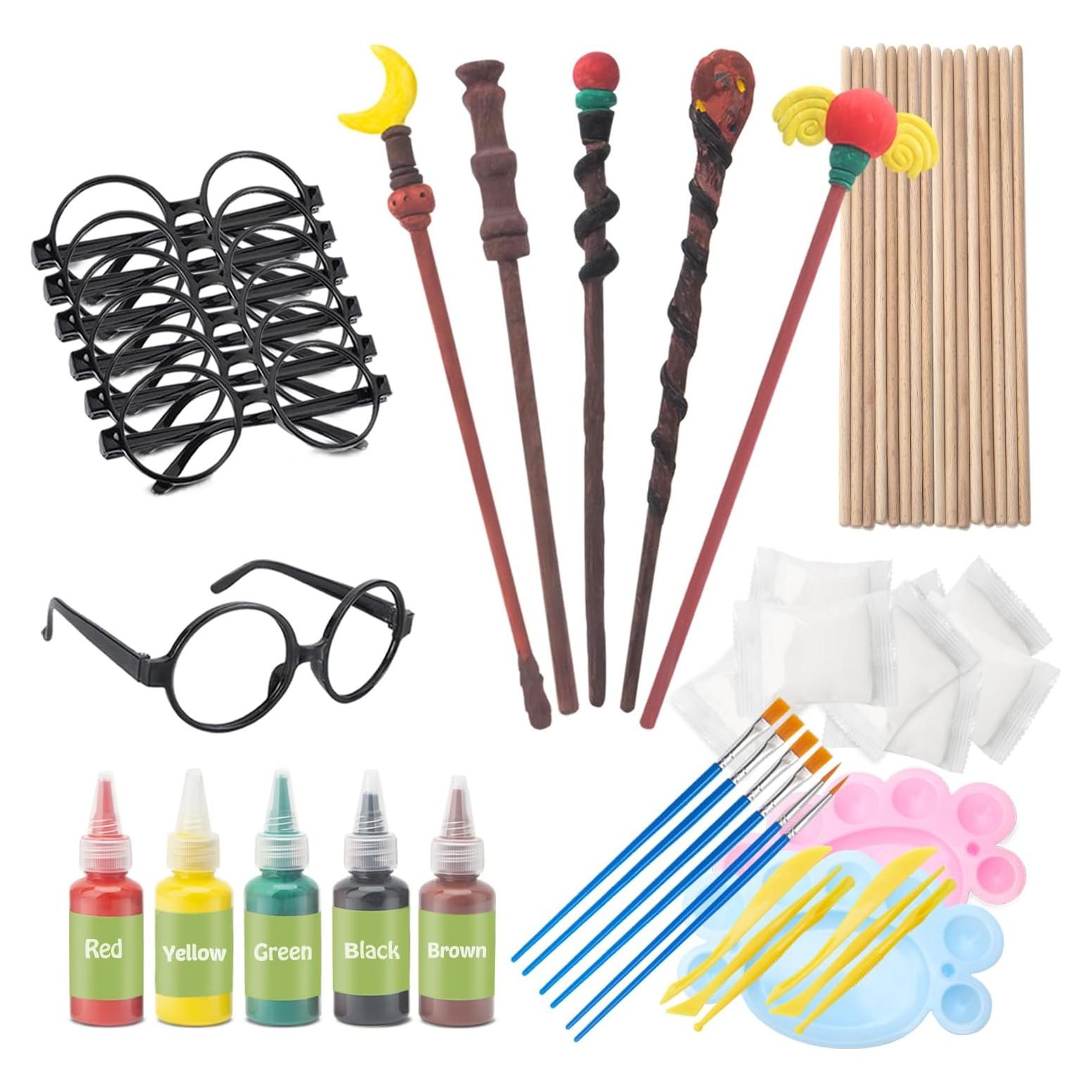 Kit de Fabricación de Varitas Mágicas DIY Col-Pary 79 PZS