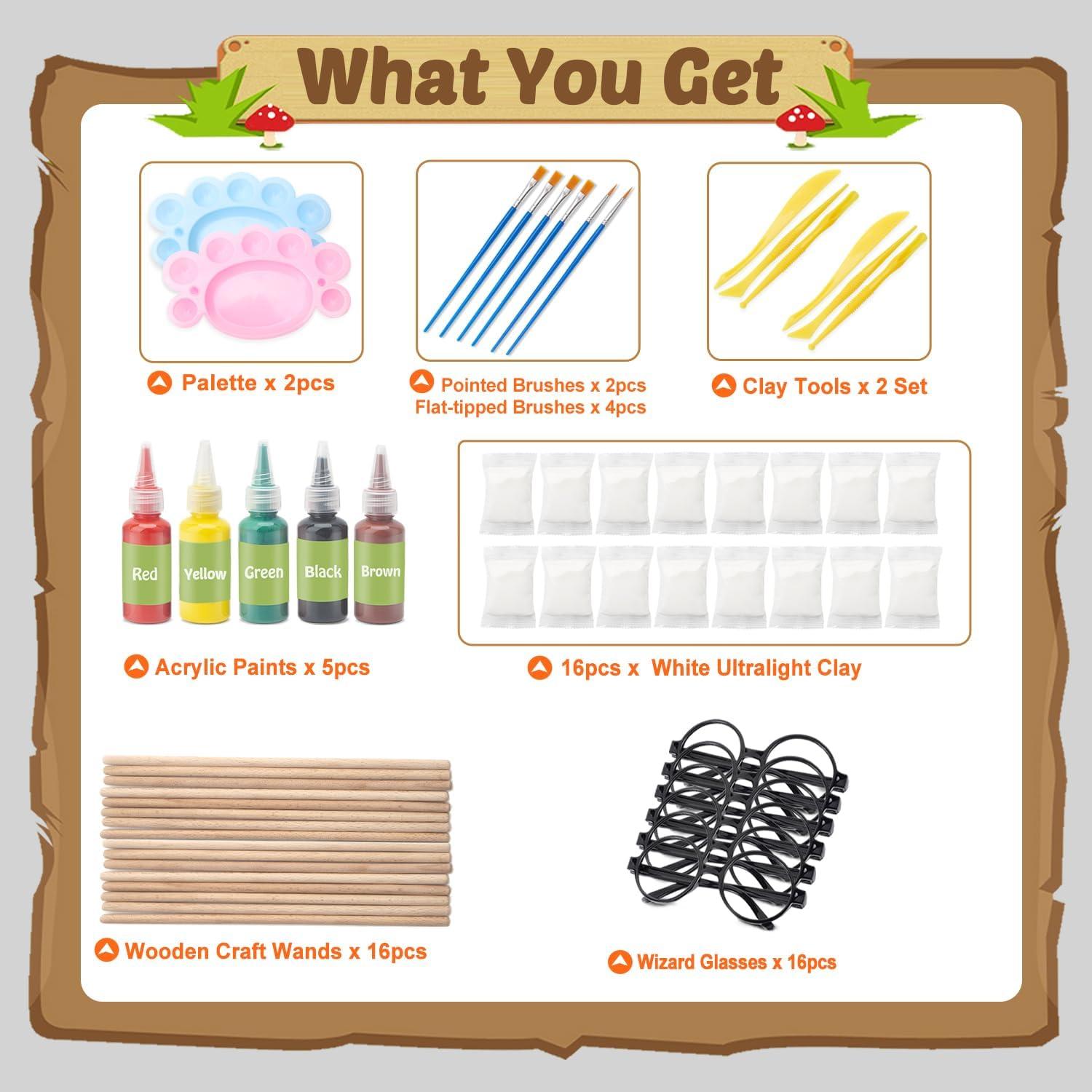 Kit de Fabricación de Varitas Mágicas DIY Col-Pary 79 PZS