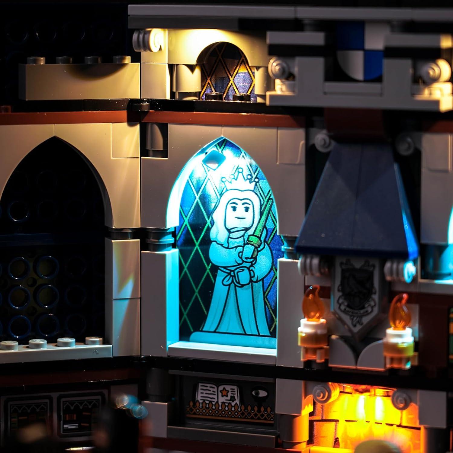 Kit de Luz LED Hilighting para Lego 76411 Ravenclaw