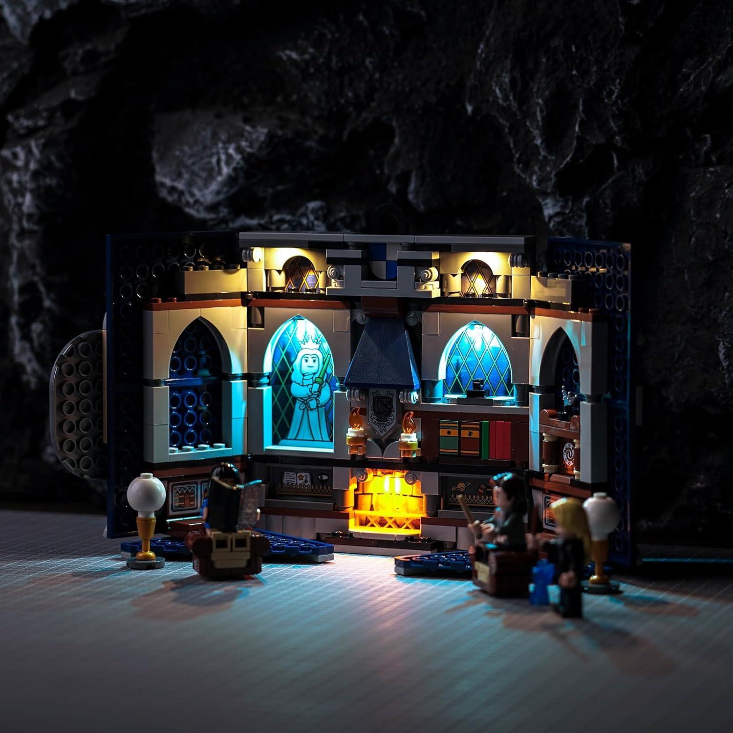 Kit de Luz LED Hilighting para Lego 76411 Ravenclaw