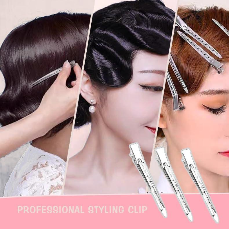 30 Clips de Pico de Pato HAALII 8.9 cm Metal Resistente