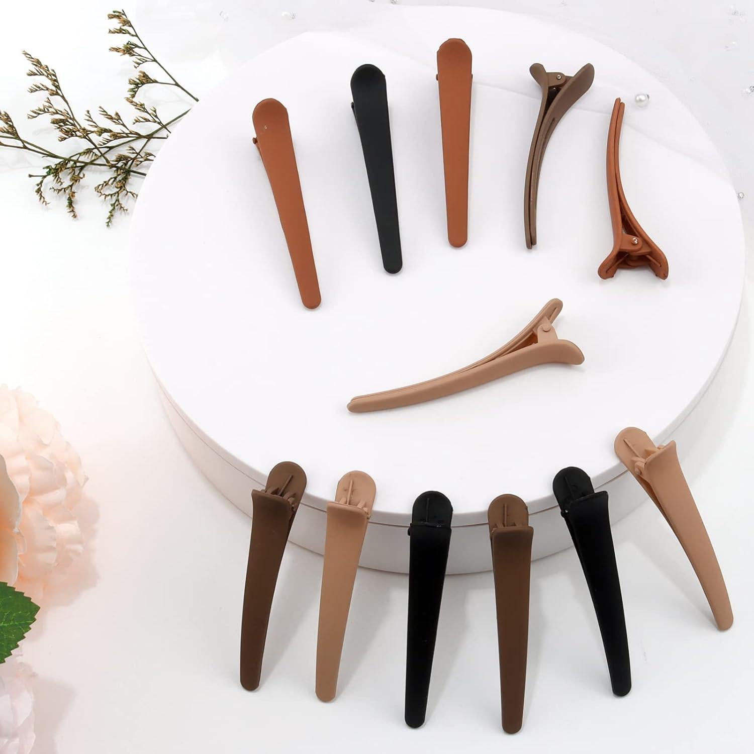 Clips para el Cabello YISSION 12 Pcs 7.87 cm Sin Marcas