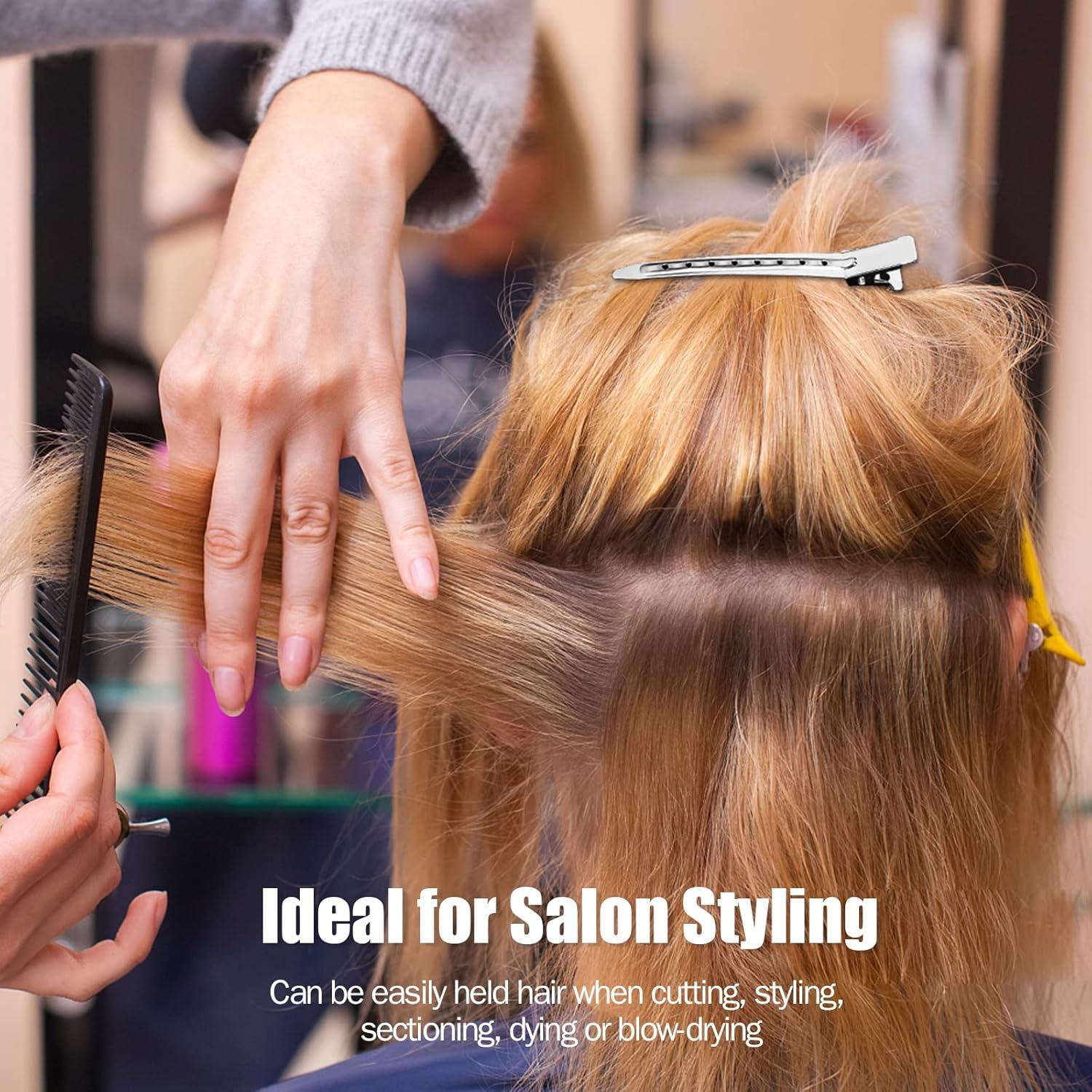 Clips de Pico de Pato YGDZ 30pcs 8.9cm Metal Plata